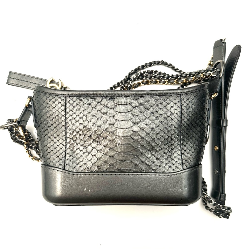 Chanel Hobo, Silver Python, 2018-2019 Collection … - image 6